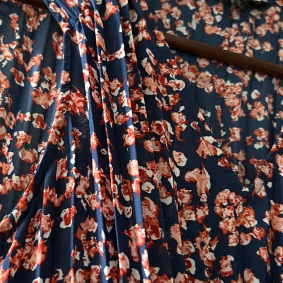 Banana Republic Floral Midi Dress Size XS - Picture 3 of 5